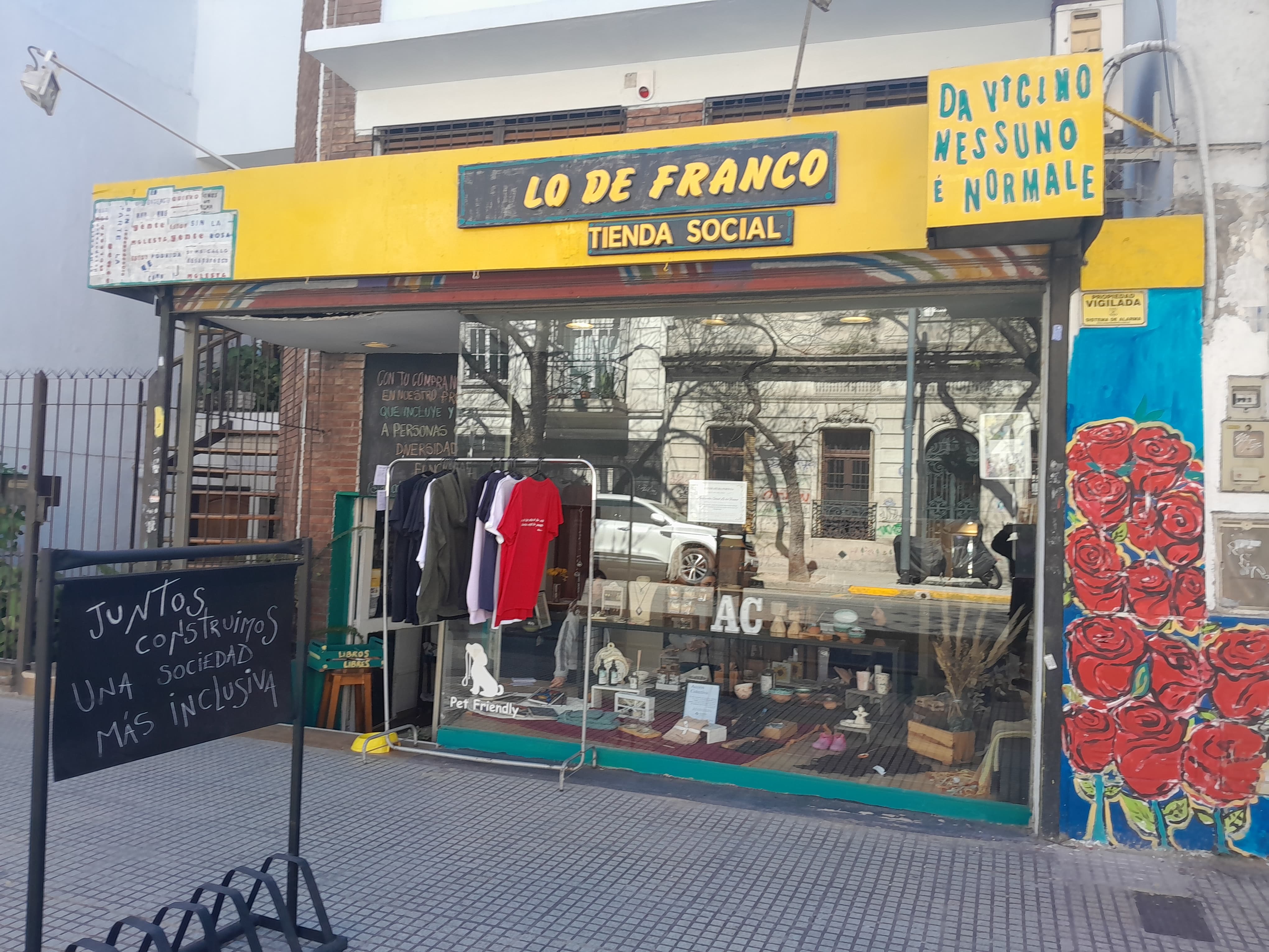 Fachada de la tienda Lo de Franco